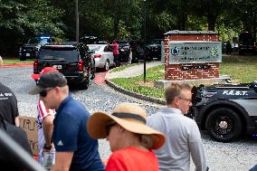 U.S.-FORMER PRESIDENT-SURRENDER-GEORGIA ELECTION INTERFERENCE