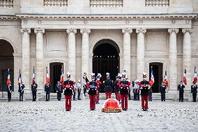 National Hommage To Jean-Louis Georgelin - Paris