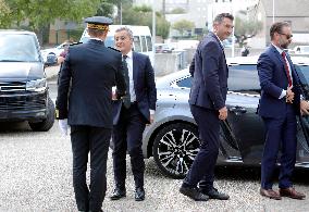 Gerald Darmanin Visits The Central Police Station - Nimes