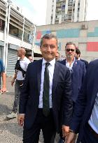 Gerald Darmanin Visits The Cite Puissevin - Nimes