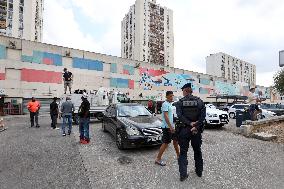 The "Cité of Pissevin" in Nimes after 2 dead in drug violence