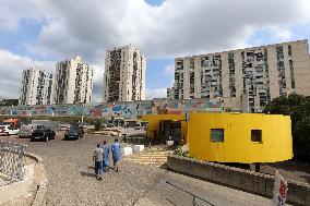 The "Cité of Pissevin" in Nimes after 2 dead in drug violence