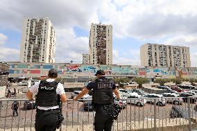 The "Cité of Pissevin" in Nimes after 2 dead in drug violence