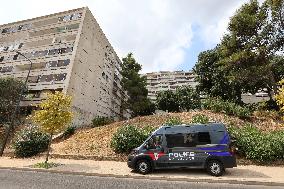 The "Cité of Pissevin" in Nimes after 2 dead in drug violence