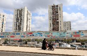 The "Cité of Pissevin" in Nimes after 2 dead in drug violence