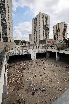 The "Cité of Pissevin" in Nimes after 2 dead in drug violence