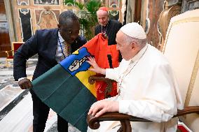 Pope Francis In Private Audience - Vatican