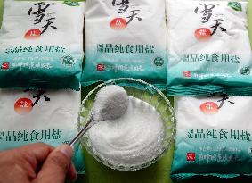 Salt Supply in China As Nuclear Contamination in Japan