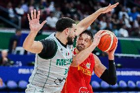 (SP)PHILIPPINES-MANILA-BASKETBALL-FIBA WORLD CUP-GROUP D-MEX VS MNE