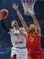 (SP)PHILIPPINES-MANILA-BASKETBALL-FIBA WORLD CUP-GROUP B-SRB VS CHN