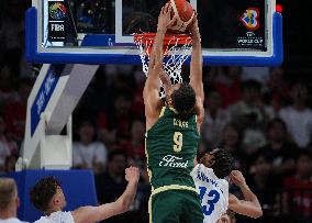 (SP)JAPAN-OKINAWA-BASKETBALL-FIBA WORLD CUP-GROUP E-FIN VS AUS