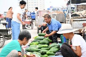 CHINA-TIANJIN-FLOOD-AFFECTED AREA-LIVING ORDER-RECOVERY (CN)