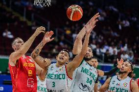 (SP)PHILIPPINES-MANILA-BASKETBALL-FIBA WORLD CUP-GROUP D-MEX VS MNE