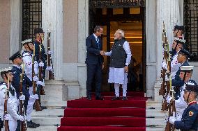 GREECE-ATHENS-INDIA-PM-VISIT