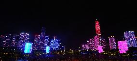 CHINA-SHENZHEN-LIGHT SHOW-CELEBRATION (CN)