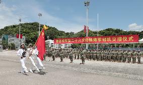 CHINA-HONG KONG-PLA-HONG KONG GARRISON-ROUTINE ROTATION (CN)