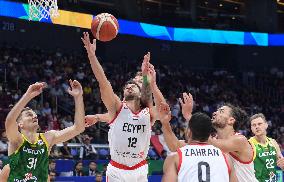 (SP)PHILIPPINES-MANILA-BASKETBALL-FIBA WORLD CUP-GROUP D-LTU VS EGY