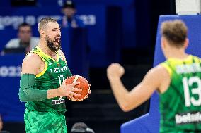 (SP)PHILIPPINES-MANILA-BASKETBALL-FIBA WORLD CUP-GROUP D-LTU VS EGY