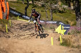 UCI Mountain Bike World Cup Andorra 2023 In Andorra - Day 2 - DHI DOWNHILL Training