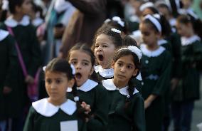 Back To School In Gaza, Palestine