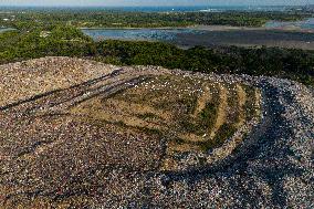 Indonesia's Waste Crisis At Suwung Landfill, Bali Island.