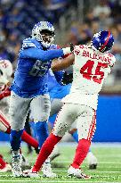 New York Giants vs Detroit Lions