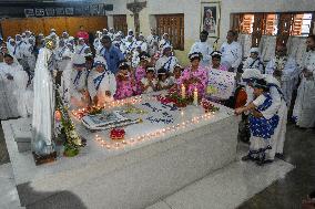 113th Birthday Celebration Of Saint Mother Teresa In Kolkata.