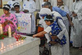 113th Birthday Celebration Of Saint Mother Teresa In Kolkata.