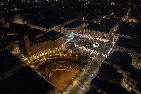 Feast Of Sant'Oronzo In Lecce, Italy