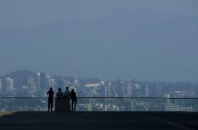 CANADA-VANCOUVER-WILDFIRE-AIR QUALITY