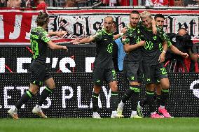 (SP)GERMANY-COLOGNE-FOOTBALL-BUNDESLIGA-KOLN VS WOLFSBURG