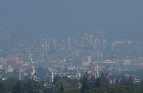 CANADA-VANCOUVER-WILDFIRE-AIR QUALITY