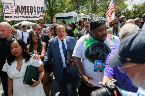 Martin Luther King III At March On Washington