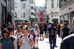 Daily Life In Bonn As German Economy Stagnates In Q2