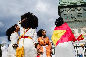 Tigrayans Celebrate Ashanda, Paris, France