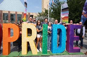 Trudeau Attends Events Alongside Daughter - Edmonton