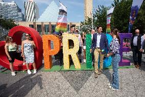 Trudeau Attends Events Alongside Daughter - Edmonton