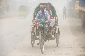 Dhaka Blanketed In Dust - Bangladesh