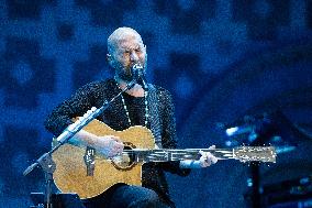 Negramaro Performing At 729th Perdonanza In L’Aquila, Teatro Del Perdono - Collemaggio