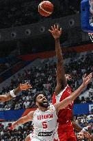 (SP)INDONESIA-JAKARTA-BASKETBALL-FIBA WORLD CUP-GROUP H-LBN VS CAN