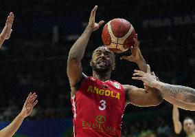 (SP)THE PHILIPPINES-MANILA-BASKETBALL-FIBA WORLD CUP-GROUP A-PHI VS ANG