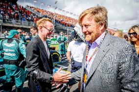 Royals Attend Dutch Grand Prix - Zandvoort