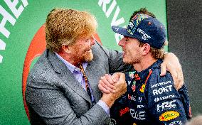 Royals Congratulate Dutch GP Winner Max Verstappen