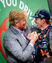 Royals Congratulate Dutch GP Winner Max Verstappen