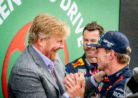 Royals Congratulate Dutch GP Winner Max Verstappen