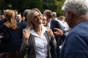 Elisabeth Borne attends Gerald Darmanin afternoon of discussion - Tourcoing