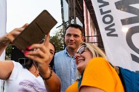 General Election Campaign In Poland