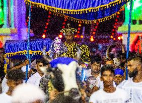 The Annual 'Gonpita Perahera' Or Procession At Pattini Devalaya Temple In Navagamuwa, Colombo.