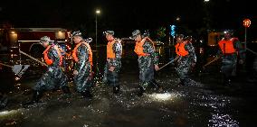 Rainstorm Hit Huai'an, China
