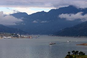 The Three Gorges Reservoir Prepare For The Coming Flood in Yichang